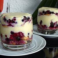 recette Tiramisu aux fruits rouges