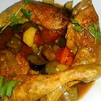 recette Cuisses de poulet aux épices colombo