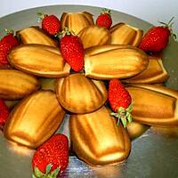 recette Madeleine au chocolat blanc