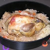 recette Pintade à la choucroute et au cidre