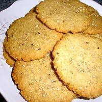 recette Cookies au sésame