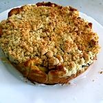 recette Gâteau crumble poire chocolat
