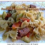 recette Farfalles ensoleillées à l'épice Cajun