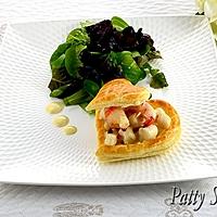 recette Vol au Vent de St Jacques à la Crème