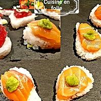 recette Nigiri sushis simples( avec le riz à sushis d'Alain Ducasse )