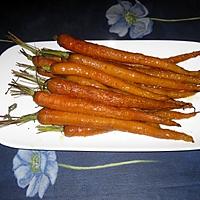 recette Carottes rôties au four