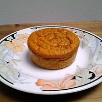 recette Muffins à la purée de potimarron et purée de marrons.  Recette pour  environ 12 muffins.