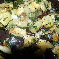 recette salade de courgette (entree chaude)