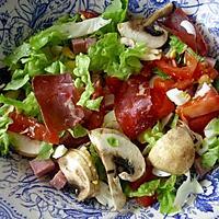 recette SALADE GOURMANDE