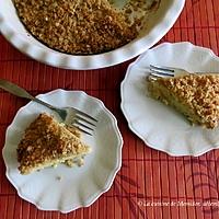 recette Tarte-croustade aux pommes et au chocolat blanc +