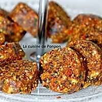 recette Barre énergétique aux baies des incas, goji et linette, vegan