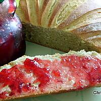 recette Pain Farl à la farine de maïs et levain