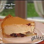 recette Tarte au fromage blanc , poires & nutella