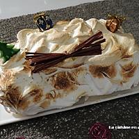 recette Bûche meringuée