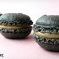 recette Macarons ganache à la réglisse