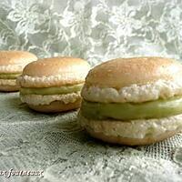 recette Macarons ganache au thé vert