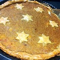 recette Tarte a la courge de Noël ( pumpkin pie)