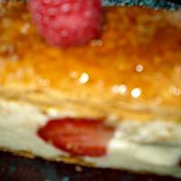 recette Mille-feuilles aux fraises(une recette de Cyril Lignac)