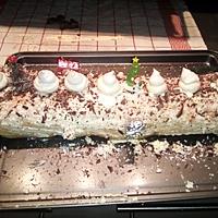 recette Bûche de Noël exotique