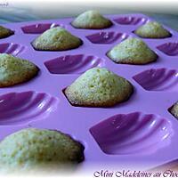 recette Mini Madeleines au Chocolat Blanc