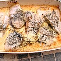 recette Colin à la crème