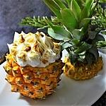 recette Ananas meringué