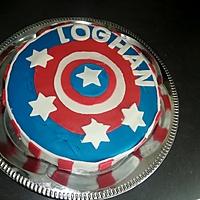 recette Gâteau captain america