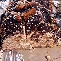 recette Bûche 2 chocolats spéculoos