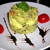 recette CHARLOTTE DE CRABE AVOCAT ET CORIANDRE