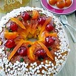 recette Couronne des rois aux fruits confits