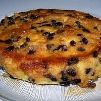 recette Gateau semoule raisin caramel