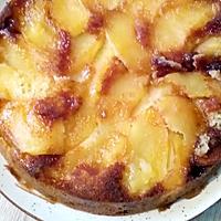 recette gateau aux pommes caramélisées