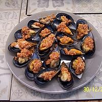 recette MOULES FARCIES