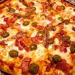 recette Pizza Mer et Terre (ma préférée) s'abstenir en cas de régime