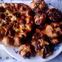 recette tarte      saucisses apéritif, ,,,,,,,,;feuilletés  reste magret  et poire