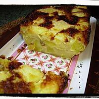 recette clafoutis- cake aux pommes