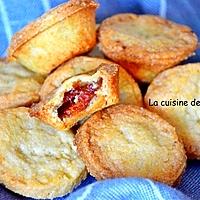 recette Petits sablés fourrés à la confiture de kaki