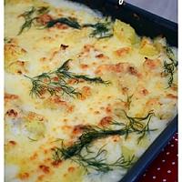 recette Gratin de poisson et pommes de terre