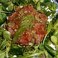 recette Tartare de thon