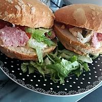 recette Pan bagnat au corned beef