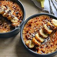 recette crèmes brûlées comme des bananes flambées