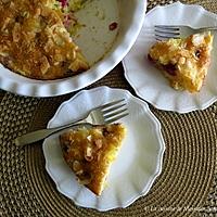 recette Tarte paresseuse aux clémentines et aux framboises +