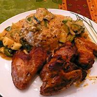 recette AILES DE POULET GRILLER