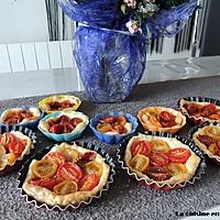 recette Tartelettes aux tomates cerise