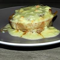 recette PAVÉ DE BOEUF SAUCE FROMAGE ET ÉPOISSE