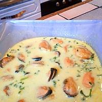 recette Veloute de moules au curry