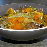 recette COUSCOUS AUX BOULETTES ET SES LÉGUMES ÉPICÉS