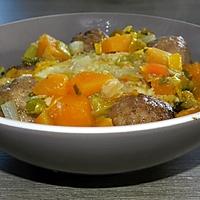 recette COUSCOUS AUX BOULETTES ET SES LÉGUMES ÉPICÉS