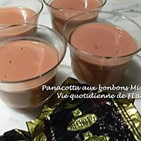 recette Panacotta aux bonbons Mi-Cho-Ko