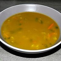 recette POTAGE AU BUTTERNUT ET SES LÉGUMES